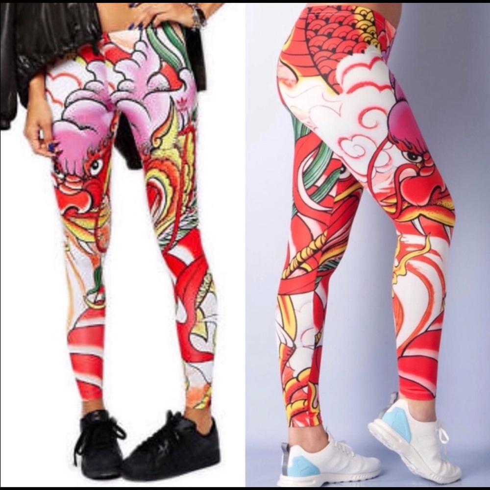 Adidas Originals Rita Ora Dragon Leggings Tights S